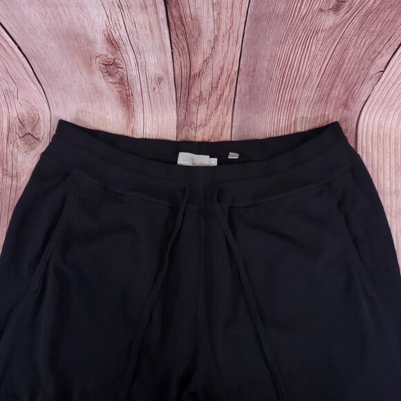 Vince Viscose Blend Joggers Mens Size 2XL XXL Black Elastic Waist Drawstring - Picture 3 of 12